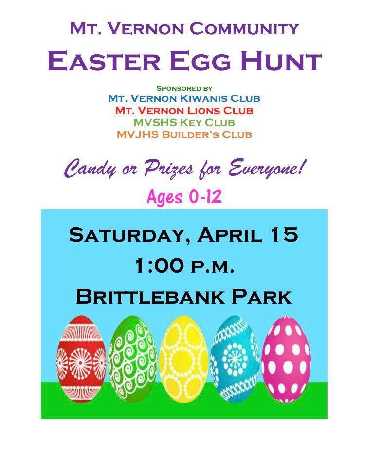 Mt. Vernon Community Easter Egg Hunt