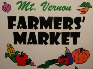 Mount Vernon Farmer's Market 9/13